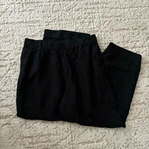 Madewell Linen Stretchy Waist full length pants